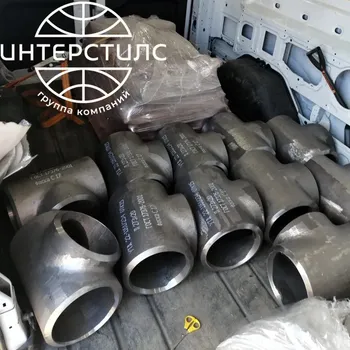 Стальной тройник равнопроходной 76 мм 10 мм 09Г2С ГОСТ 17376-2001 купить в Севастополе